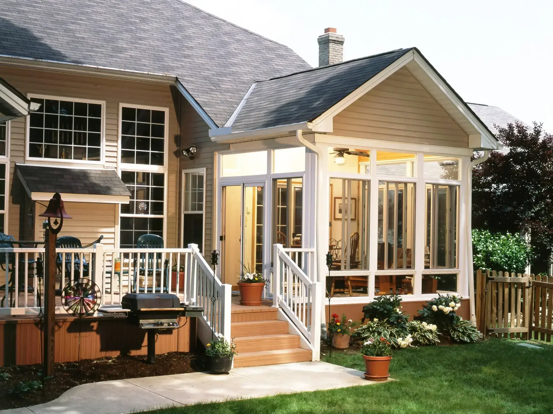 Under Existing Roof Sunroom 2600SL